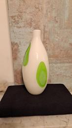 Vintage Italiaanse mondgeblazen glazen vaas space age design, Antiek en Kunst, Ophalen of Verzenden