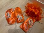 Oranje pruiken Koningsdag lang en kort haar, Ophalen of Verzenden, Zo goed als nieuw, Accessoires, Oranje of Koningsdag