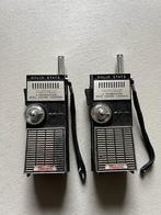 2 Walkie Talkie Solid State Belcom Vintage gemaakt in Japan, Telecommunicatie, Portofoons en Walkie-talkies, Portofoon of Walkie-talkie