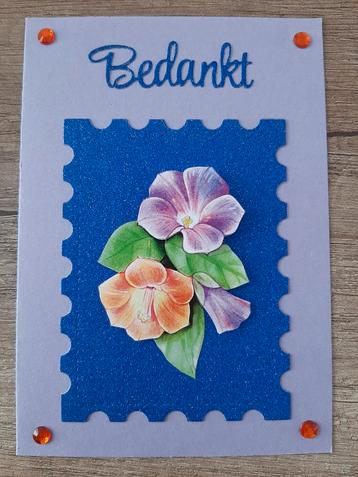 3D Bedankt Wenskaart, Uitzoeken, Ophalen In Gemert beschikbaar voor biedingen