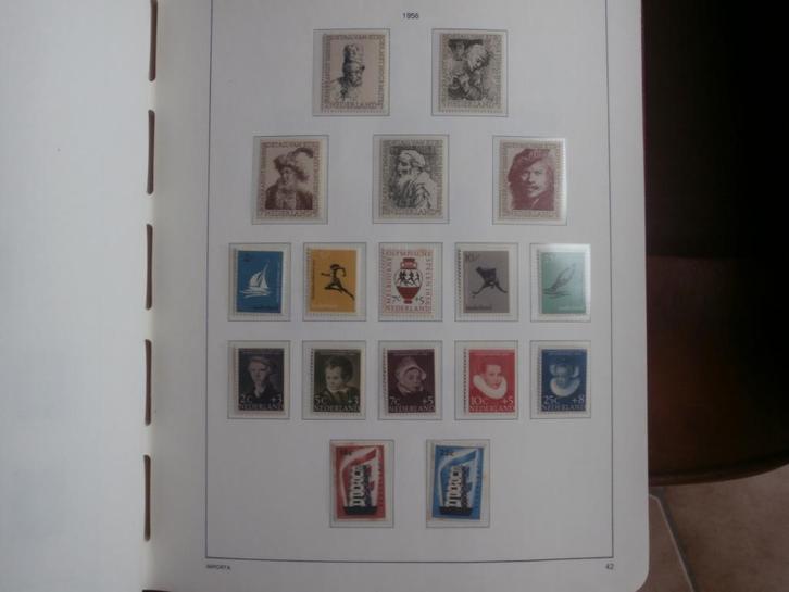 NL 1956; COMPLETE JAARGANG of per serie  LEES, Postzegels en Munten, Postzegels | Nederland, Postfris, Na 1940, Verzenden