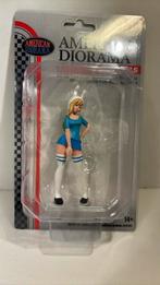 Figuur cosplay girl 3 American diorama 1.18, Hobby en Vrije tijd, Modelauto's | 1:18, Overige merken, Ophalen of Verzenden, Motor