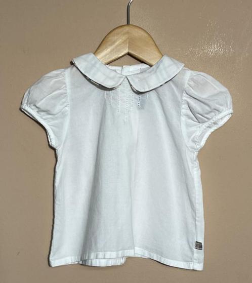 Burberry blouse voor meisje van 12 maanden met maat 80, Kinderen en Baby's, Babykleding | Maat 80, Zo goed als nieuw, Meisje, Overhemdje of Bloesje