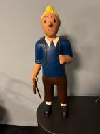 Kuifje hout gesneden, prachtige kleuren, Ophalen of Verzenden, Kuifje, Zo goed als nieuw, Beeldje of Figuurtje