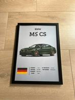 Poster BMW M5 CS, Ophalen of Verzenden, Nieuw, A4 of kleiner, Rechthoekig Staand