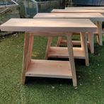 Superhandig krukjes/tafeltjes eigen ontwerp, Huis en Inrichting, Tafels | Bijzettafels, Eigen ontwerp, Nieuw, 55 tot 75 cm, Rechthoekig