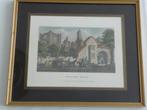 kleuren gravure - GUILDFORD CASTLE -, Antiek en Kunst, Kunst | Etsen en Gravures, Ophalen of Verzenden