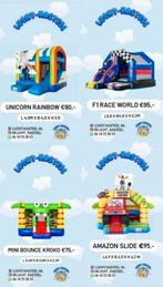 Springkussen huren Amsterdam Alkmaar Aalsmeer Amstelveen eo, Ophalen, Zo goed als nieuw, Overige