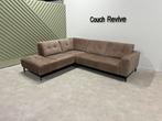 GRATIS LEVERING Z.G.A.N beige hoekbank 265x225 Gereinigd