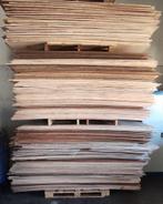 houten platen, Doe-het-zelf en Verbouw, Platen en Panelen, Ophalen, Gebruikt, Hout, Minder dan 20 mm