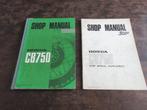 Honda CB750 CB750K0 CB750K1 1971 Shop manual, Motoren, Handleidingen en Instructieboekjes, Honda