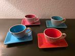 LBVYR (Yves Rocher) espresso kopjes en schotels - set van 4, Ophalen, Nieuw, Kop(pen) en/of Schotel(s)