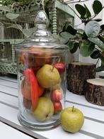 Grote glazen voorraadpot 30 cm hoog, Ophalen of Verzenden, Zo goed als nieuw