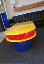 Salontafel in Mondriaan stijl, 100 tot 150 cm, Zo goed als nieuw, Minder dan 50 cm, Rechthoekig