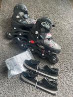 IJshockeyschaatsen / skeelers; maat 31-34, Ophalen of Verzenden, Gebruikt, Inline skates 4 wielen, Overige merken