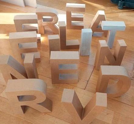 3 D Letters Xenos, Hobby en Vrije tijd, Overige Hobby en Vrije tijd, Nieuw, Ophalen of Verzenden