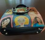 BULAGGI TAS, met gezichten, opgesmukt met kraaltjes, Z.G.A.N, Sieraden, Tassen en Uiterlijk, Tassen | Damestassen, Ophalen of Verzenden