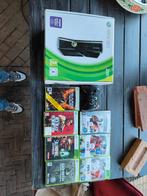 Xbox 360 250gb met doos en 7 top spellen!, Spelcomputers en Games, Spelcomputers | Xbox 360, 360 S, Ophalen of Verzenden, Zo goed als nieuw