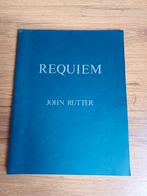 JOHN RUTTER Requiem Pianouittreksel, Ophalen of Verzenden, Klassiek