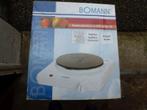 Kookplaat Bomann 1 pits 1500 watt, Witgoed en Apparatuur, Kookplaten, Gebruikt, 3 kookzones of minder, Ophalen of Verzenden, Vrijstaand