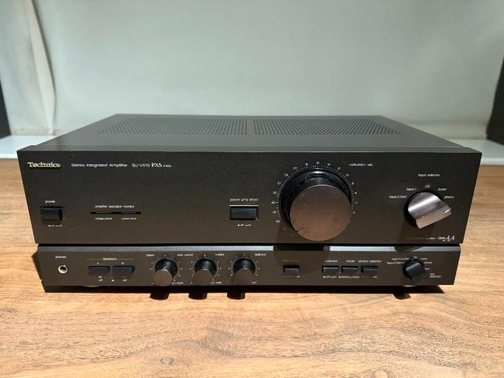 Technics SU-V570, Audio, Tv en Foto, Versterkers en Receivers, Gebruikt, Stereo, 60 tot 120 watt, Overige merken, Ophalen of Verzenden