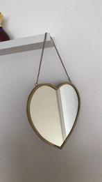 spiegel, goud, hartvorm, Overige vormen, Minder dan 100 cm, Minder dan 50 cm, Ophalen of Verzenden