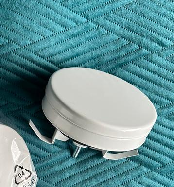 Ventilatie toevoerventiel wit/klemveer 80mm NIEUW beschikbaar voor biedingen