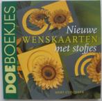 Boekje - Nieuwe wenskaarten met stofjes - Mery Cozijnsen, Hobby en Vrije tijd, Kaarten | Zelf maken, Ophalen, Zo goed als nieuw