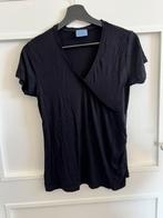 Zwart shirt • M • John Cabot, Kleding | Dames, T-shirts, Maat 38/40 (M), Zwart, Ophalen of Verzenden, Zo goed als nieuw