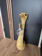 Struisvogel wandlamp goud, Huis en Inrichting, Ophalen, Zo goed als nieuw, Overige materialen, Goud