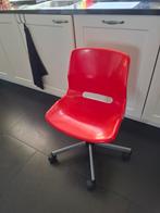 Gratis bureaustoel, Huis en Inrichting, Ophalen, Gebruikt, Rood