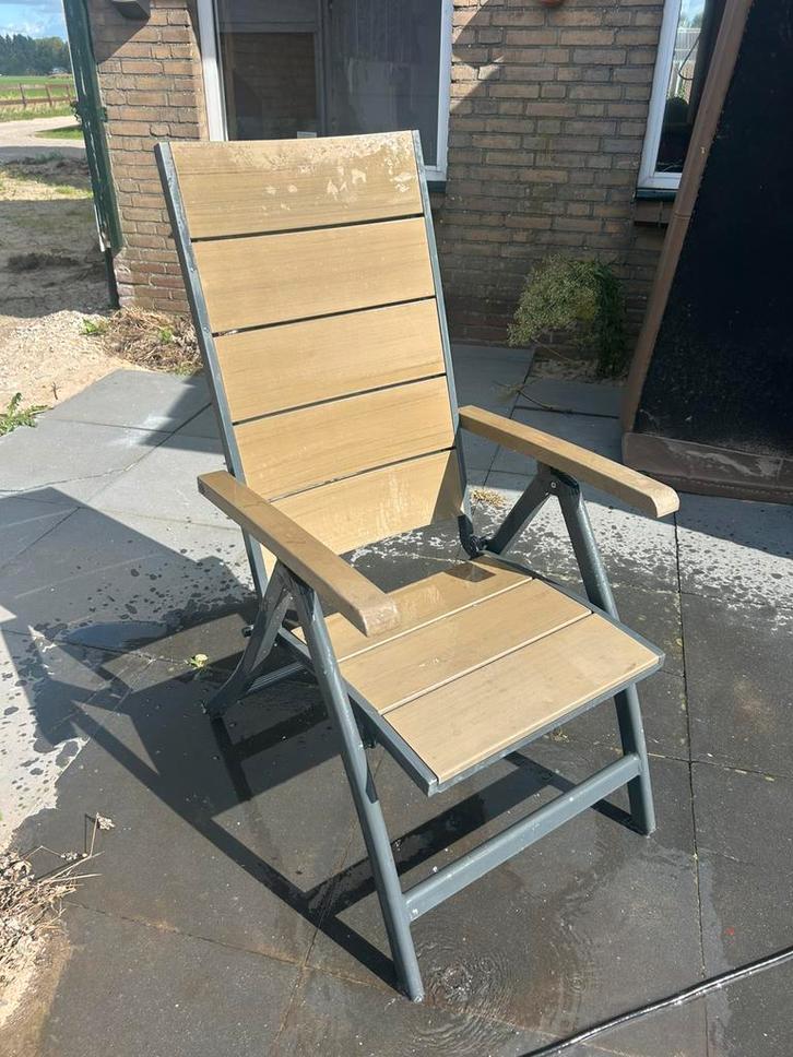 Tuin stoelen nieuw, Tuin en Terras, Tuinstoelen, Zo goed als nieuw, Aluminium, Inklapbaar, Ophalen of Verzenden