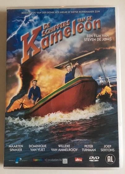 DVD: De schippers van de Kameleon, Cd's en Dvd's, Dvd's | Kinderen en Jeugd, Zo goed als nieuw, Film, Avontuur, Alle leeftijden