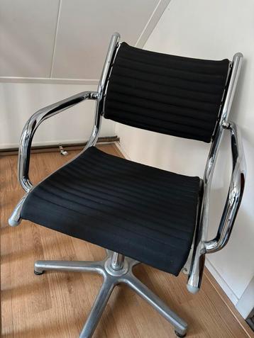 Olymp bureastoel /kapperstoel zwart chroom beschikbaar voor biedingen