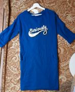 Nieuwe dames sweater jurk maat 36, Blauw, Nieuw, Ophalen of Verzenden, Knielengte