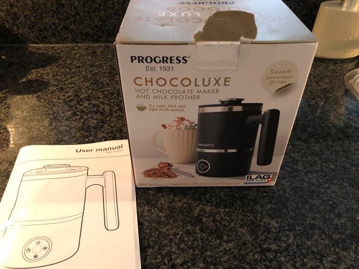 Progress Chocoluxe Melkopschuimer, Witgoed en Apparatuur, Koffiezetapparaten, Zo goed als nieuw, Overige typen, Overige modellen