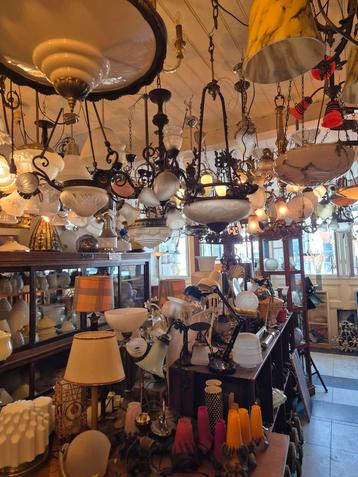 VANDAAG UTRECHT Jugendstil art deco hanglamp plafondlamp  beschikbaar voor biedingen