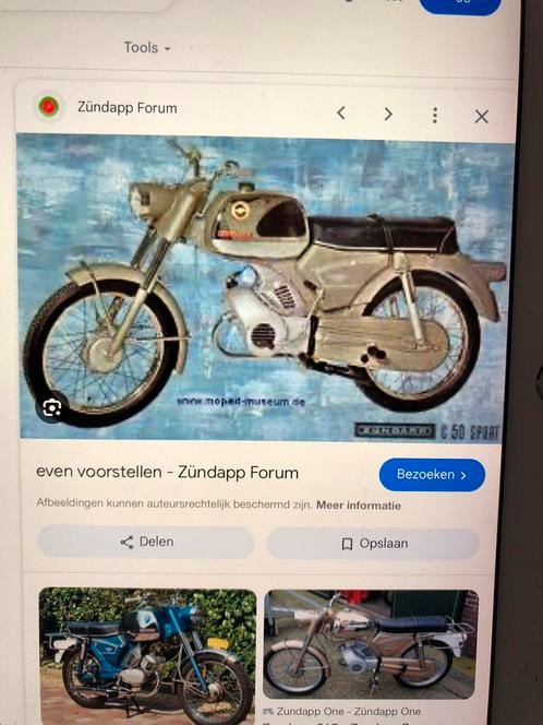 ZUNDAPP 517-02 COMPLEET IN ONDERDELEN ALLEEN SPUITEN, Fietsen en Brommers, Brommers | Zundapp, Zo goed als nieuw, KS50, Maximaal 45 km/u