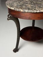 Empire Gueridon bijzettafel Frans Antiek, Antiek en Kunst, Ophalen