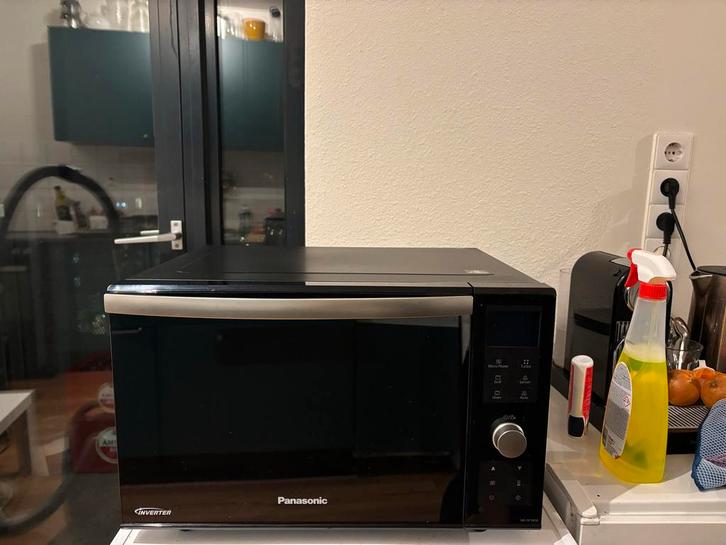 Panasonic Combi Magnetron - Zo Goed Als Nieuw, Witgoed en Apparatuur, Magnetrons, Zo goed als nieuw, Vrijstaand, Combimagnetron