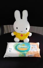 KRAAMMAND NIEUW NIJNTJE KNUFFEL KONIJN+ PAMPERS BABYDOEKJES, Ophalen of Verzenden, Nieuw, Kraamcadeau