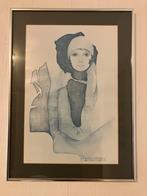 Aquarel Portret 'Rosemond', Ophalen