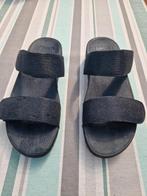FitFlop maat 39, Kleding | Dames, Schoenen, Slippers, Zwart, Ophalen of Verzenden, Zo goed als nieuw