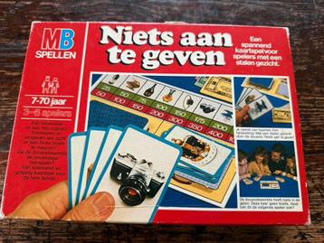 MB vintage spel Niets aan te geven 1981 compleet beschikbaar voor biedingen