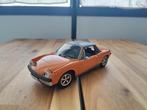 Porsche 914 1:18 914/6 oranje, Hobby en Vrije tijd, Modelauto's | 1:18, Ophalen of Verzenden, Gebruikt