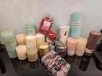 Grote Set Kaarsen en Geurverspreiders, Overige materialen, Crème, Nieuw, Ophalen of Verzenden