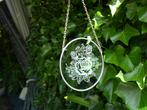 Raamhanger glas roos zgan glazen hanger bloem, Ophalen of Verzenden, Zo goed als nieuw