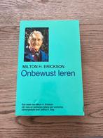 M.H. Erickson - Onbewust leren, Boeken, Psychologie, M.H. Erickson, Ophalen of Verzenden, Zo goed als nieuw