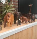 Houtsnijwerk Dieren Set - 5 Stuks, Ophalen of Verzenden