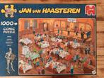 Jan van Haasteren Puzzel - Darten -1000 stukjes, Ophalen of Verzenden, 500 t/m 1500 stukjes, Zo goed als nieuw, Legpuzzel